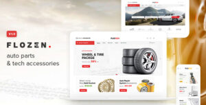 Flozen - WooC Commerce AJAX WordPress RTL Theme