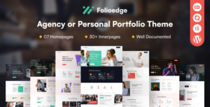 Folioedge - Chủ đề WordPress danh mục đầu tư cá nhân