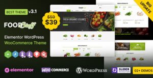 Food Stuff WP - Chủ đề WooC Commerce Elementor đa năng