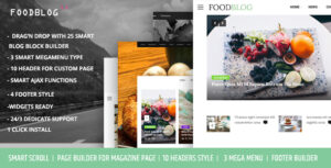 FoodBlog - Chủ đề WordPress và blog cá nhân