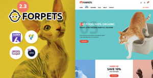 Forpets - Chủ đề WooC Commerce của Cửa hàng Thực phẩm