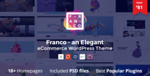 Franco - Chủ đề WordPress WooC Commerce thanh lịch