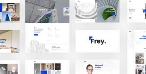 Frey – Chủ đề WordPress về kiến ​​trúc và danh mục đầu tư đương đại
