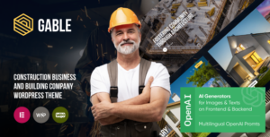 Gable - Chủ đề WordPress Xây dựng & Xây dựng