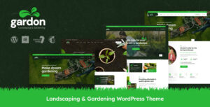 Gardon - Chủ đề WordPress về cảnh quan & làm vườn