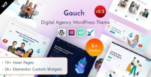 Gauch - Dịch vụ CNTT & Chủ đề WordPress Elementor dành cho đại lý kinh doanh kỹ thuật số