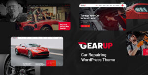 GearUp - Chủ đề WordPress sửa chữa ô tô