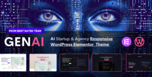 Gen AI - Chủ đề WordPress của Cơ quan & Công nghệ AI