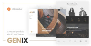 Genix - Chủ đề WordPress danh mục đầu tư sáng tạo