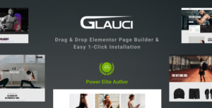 Glauci – Chủ đề WordPress về thể dục và thể hình