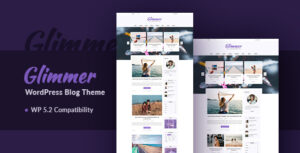 Glimmer - Một chủ đề blog WordPress đáp ứng