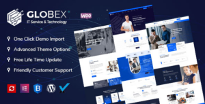 Globex - Chủ đề WordPress Dịch vụ & Giải pháp CNTT