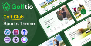 Golftio - Chủ đề WordPress thể thao của câu lạc bộ golf