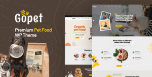 Gopet - Chủ đề WordPress WooC Commerce dành cho thú cưng