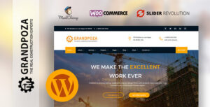 Grandpoza - Chủ đề WordPress xây dựng