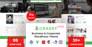 Grassy - Chủ đề WordPress dành cho doanh nghiệp