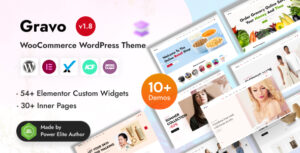 Gravo - Chủ đề WordPress Elementor đa năng cho WooC Commerce