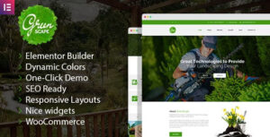 Greenscape - Chủ đề WordPress cắt cỏ & cảnh quan sân vườn