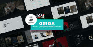 Grida - Chủ đề WordPress danh mục đầu tư Ajax