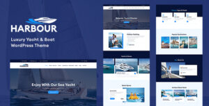 Harbor - Chủ đề WordPress về Du thuyền & Thuyền sang trọng