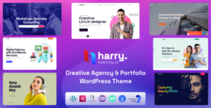 Harry - Chủ đề WordPress của Cơ quan sáng tạo & danh mục đầu tư + RTL