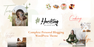 Hashtag - Chủ đề WordPress blog cá nhân