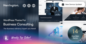 Herrington - Chủ đề WordPress tư vấn kinh doanh