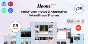 Hoom – Chủ đề WordPress Tin tức & Tạp chí