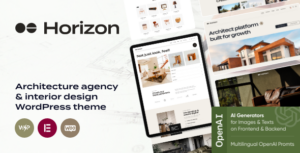Horizon - Chủ đề WordPress thiết kế nội thất