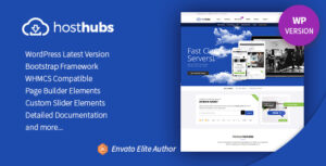 HostHub | Tên miền web WHMCS, Lưu trữ chủ đề WordPress