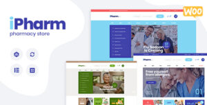IPharm - Chủ đề WordPress Y tế & Dược phẩm Trực tuyến