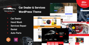 IdealAuto - Chủ đề WordPress về dịch vụ và đại lý ô tô