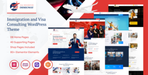 Immigway - Chủ đề WordPress Tư vấn Visa và Nhập cư