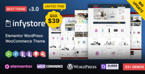 Infystore WP - Chủ đề WooC Commerce đa năng