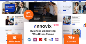 Innovix - Chủ đề WordPress tư vấn kinh doanh