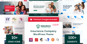 Insurigo - Chủ đề WordPress bảo hiểm