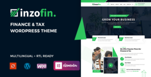 Inzofin – Chủ đề WordPress Tài chính & Thuế