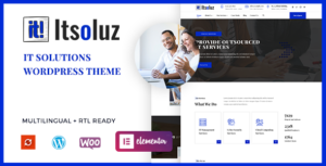 Itsoluz - Chủ đề WordPress Giải pháp CNTT