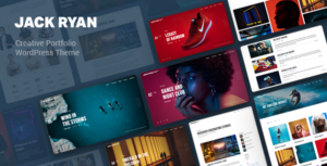 Jack Ryan - Chủ đề WordPress danh mục đầu tư sáng tạo