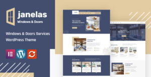 Janelas – Chủ đề WordPress về Dịch vụ Windows & Doors
