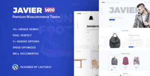 Javier - Chủ đề WooC Commerce hiện đại