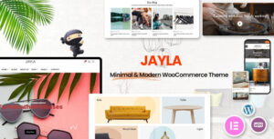 Jayla - Chủ đề WooC Commerce đa khái niệm tối giản và hiện đại