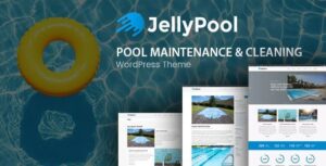 JellyPool - Chủ đề WordPress bảo trì và làm sạch hồ bơi
