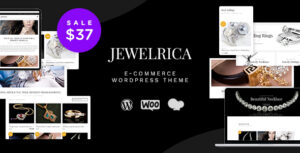 Jewelrica - Chủ đề WordPress thương mại điện tử