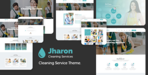 Jharon - Dịch vụ dọn dẹp WordPress Theme + RTL