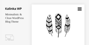 Kalinka WP — Chủ đề blog WordPress đáp ứng rõ ràng