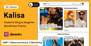 Kalisa | Chủ đề WordPress Blog & Tạp chí
