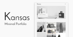 Kansas - Chủ đề WordPress danh mục đầu tư tối thiểu