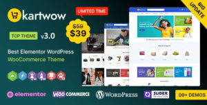 Kartwow WP - Chủ đề đáp ứng WooC Commerce đa năng