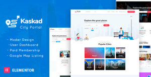 Kaskad - Chủ đề WordPress hướng dẫn thành phố